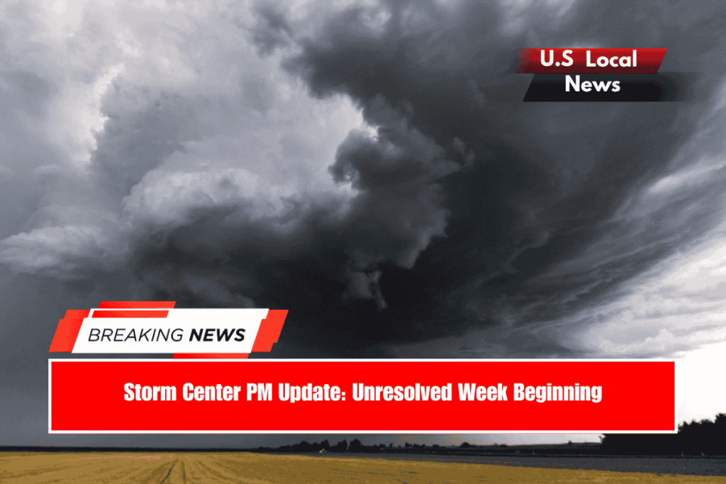 Storm Center PM Update Unresolved Week Beginning