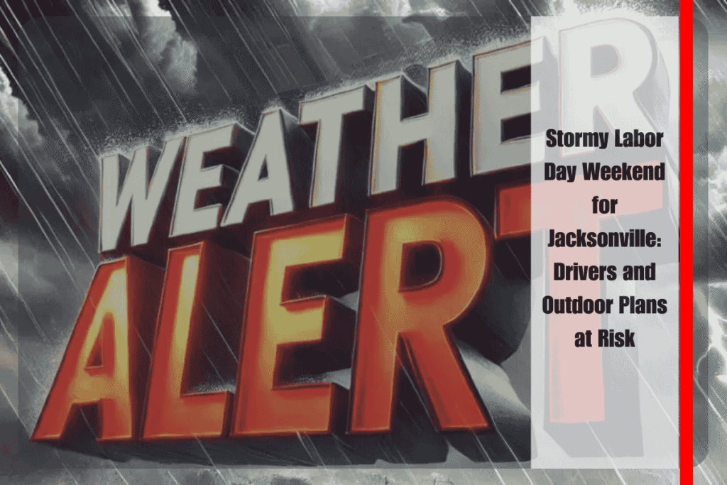 Stormy Labor Day Weekend for Jacksonville Drivers and Outdoor Plans at Risk