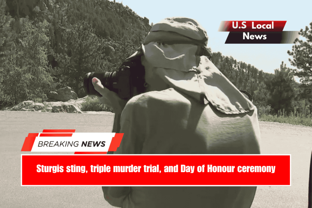 Sturgis sting, triple murder trial, and Day of Honour ceremony