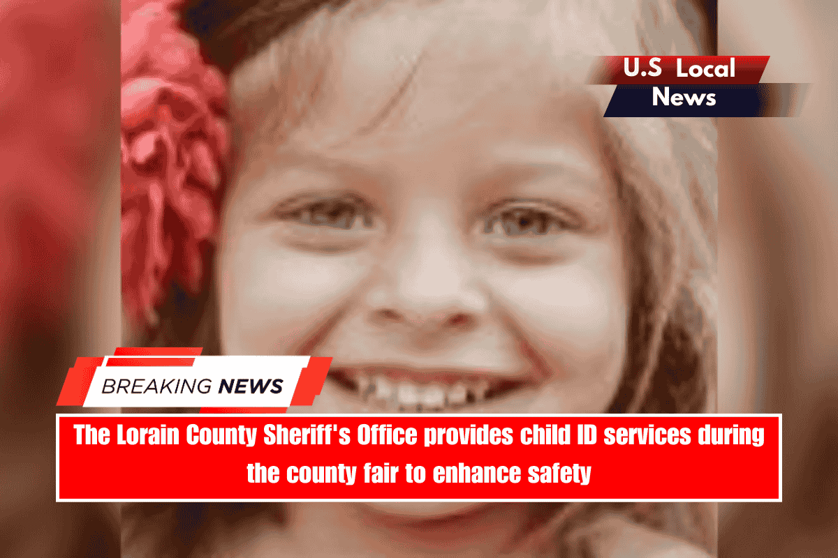 The Lorain County Sheriff's Office provides child ID services during the county fair to enhance safety