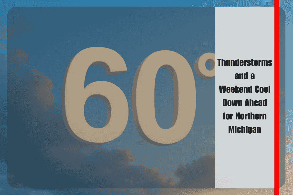 Thunderstorms and a Weekend Cool Down Ahead for Northern Michigan