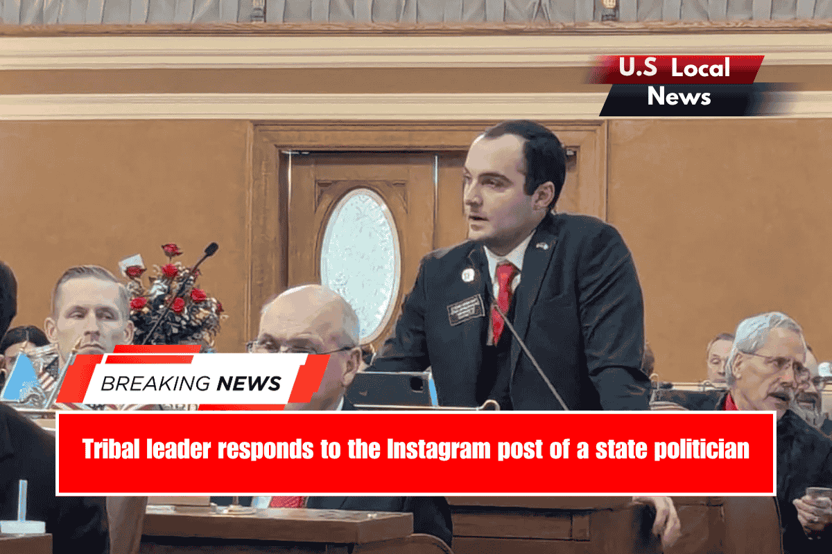 Tribal leader responds to the Instagram post of a state politician