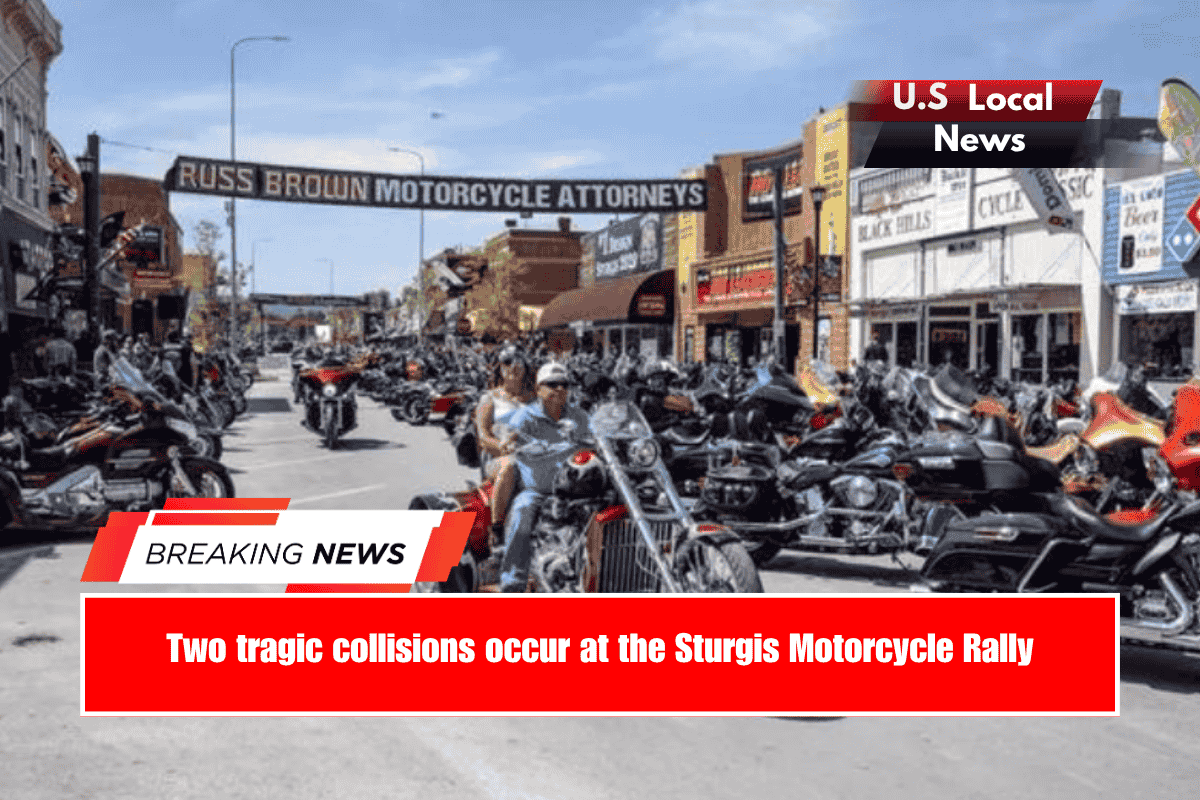 Two tragic collisions occur at the Sturgis Motorcycle Rally