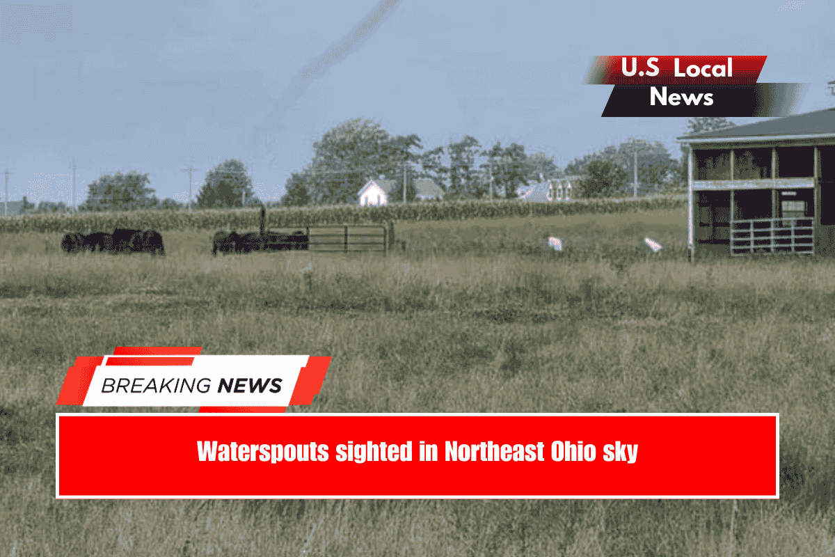 Waterspouts sighted in Northeast Ohio sky