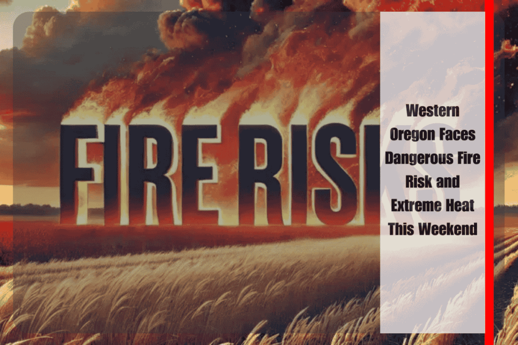 Western Oregon Faces Dangerous Fire Risk and Extreme Heat This Weekend