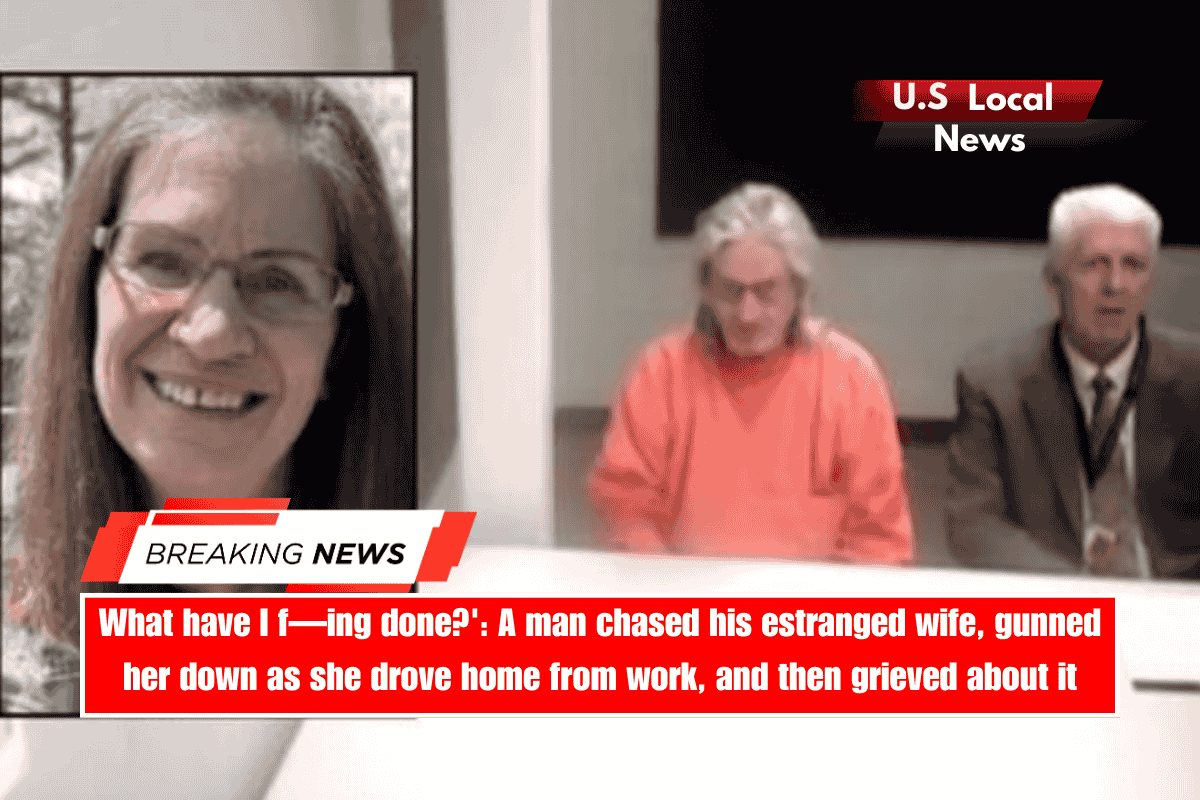 What have I f—ing done' A man chased his estranged wife, gunned her down as she drove home from work, and then grieved about it