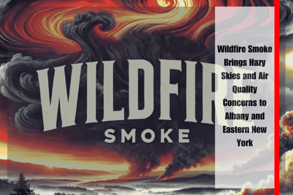 Wildfire Smoke Brings Hazy Skies and Air Quality Concerns to Albany and Eastern New York