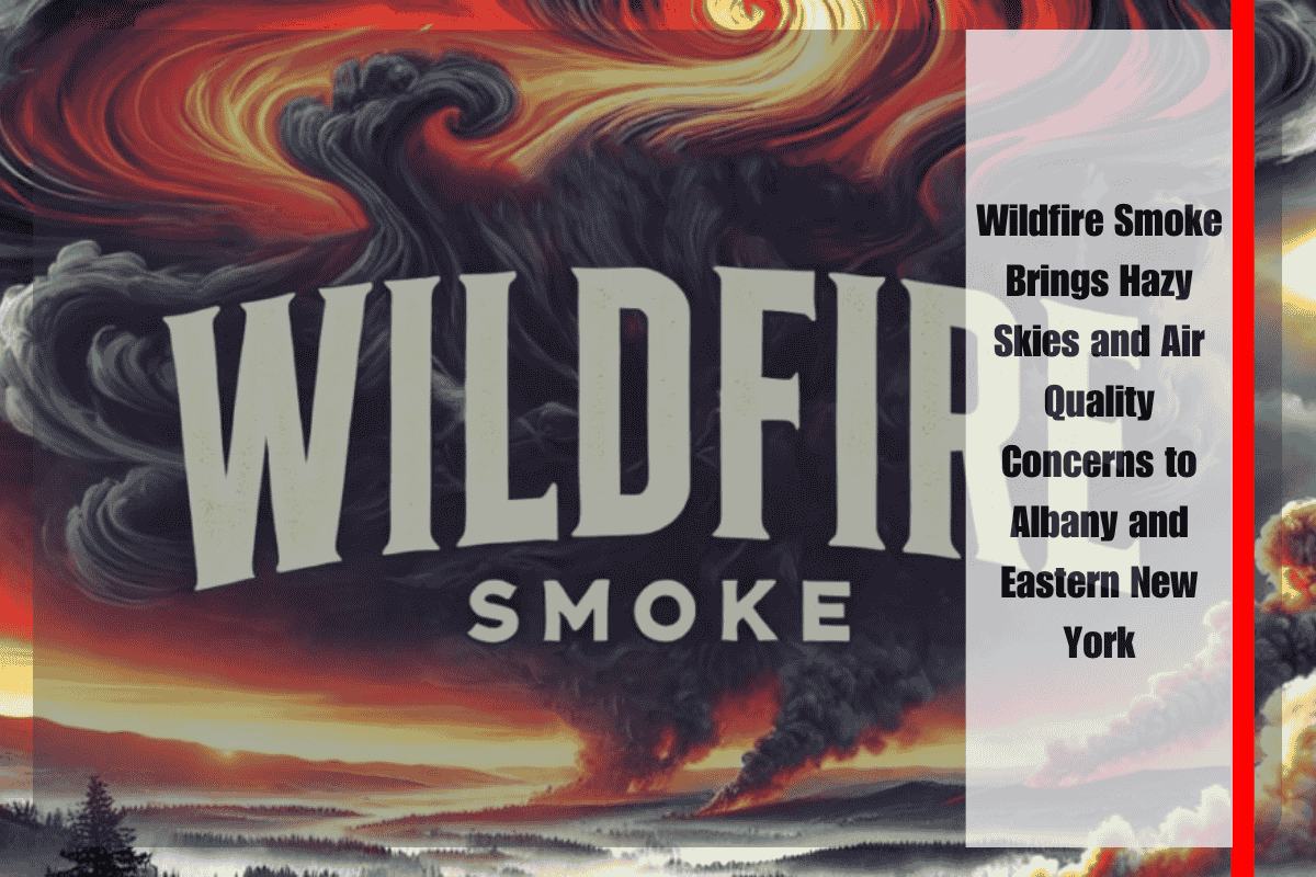Wildfire Smoke Brings Hazy Skies and Air Quality Concerns to Albany and Eastern New York