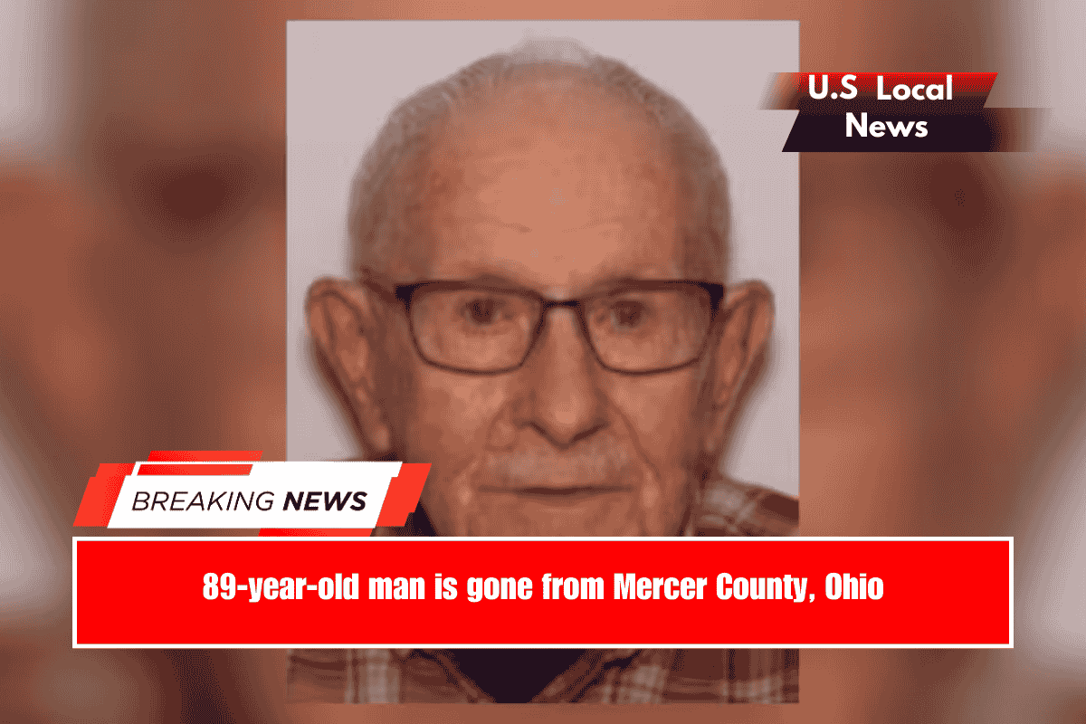 89-year-old man is gone from Mercer County, Ohio