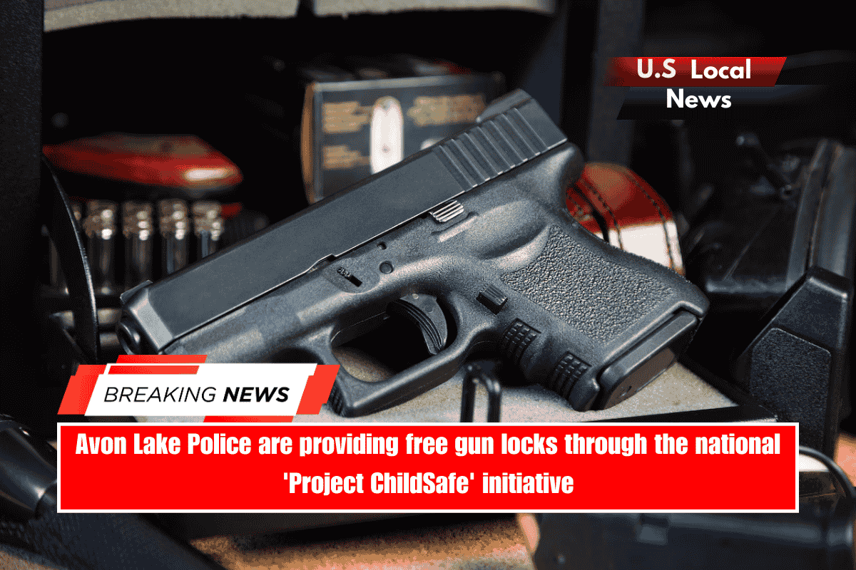 Avon Lake Police are providing free gun locks through the national 'Project ChildSafe' initiative