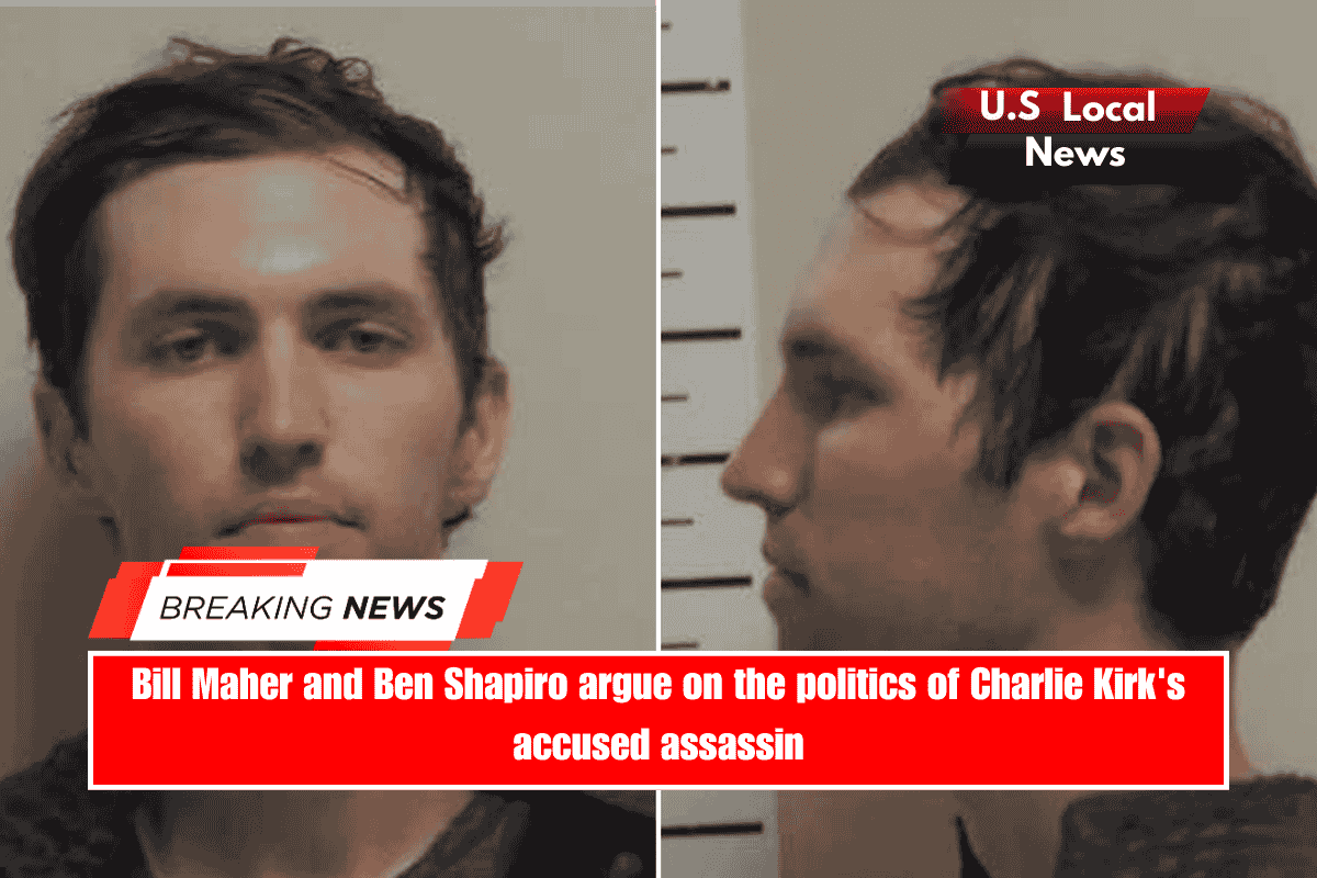 Bill Maher and Ben Shapiro argue on the politics of Charlie Kirk's accused assassin