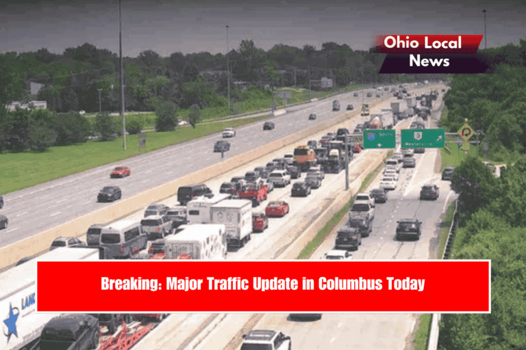 Breaking: Major Traffic Update in Columbus Today Huron Insider