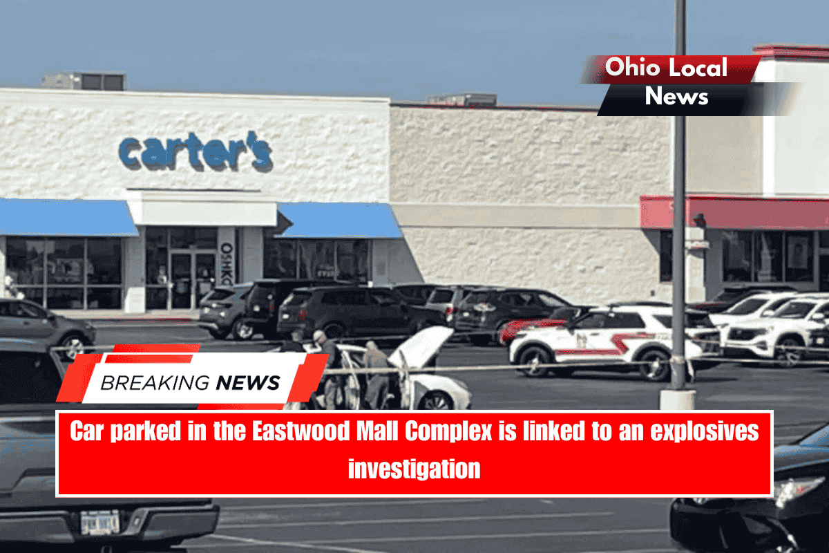 Car parked in the Eastwood Mall Complex is linked to an explosives investigation