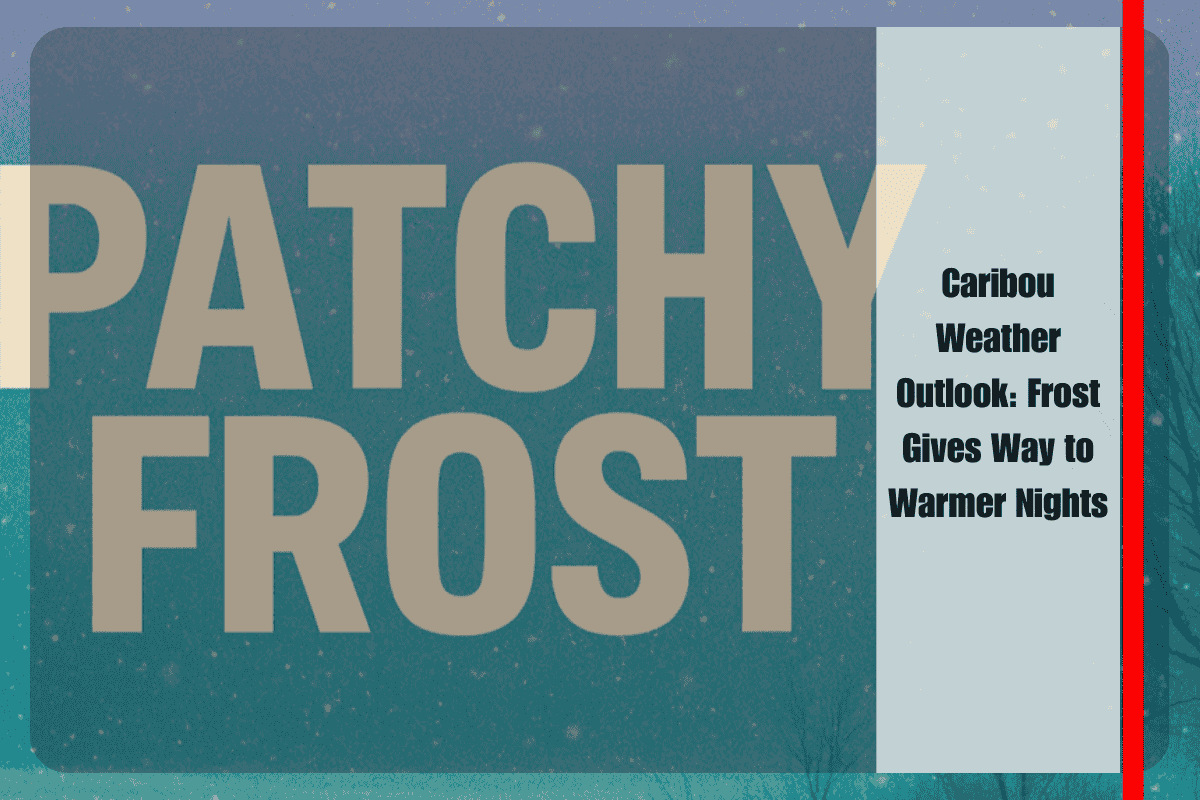 Caribou Weather Outlook Frost Gives Way to Warmer Nights