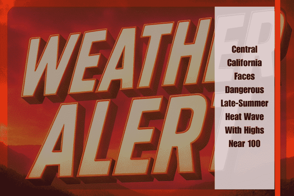 Central California Faces Dangerous Late-Summer Heat Wave With Highs Near 100