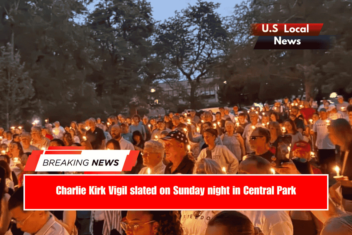Charlie Kirk Vigil slated on Sunday night in Central Park
