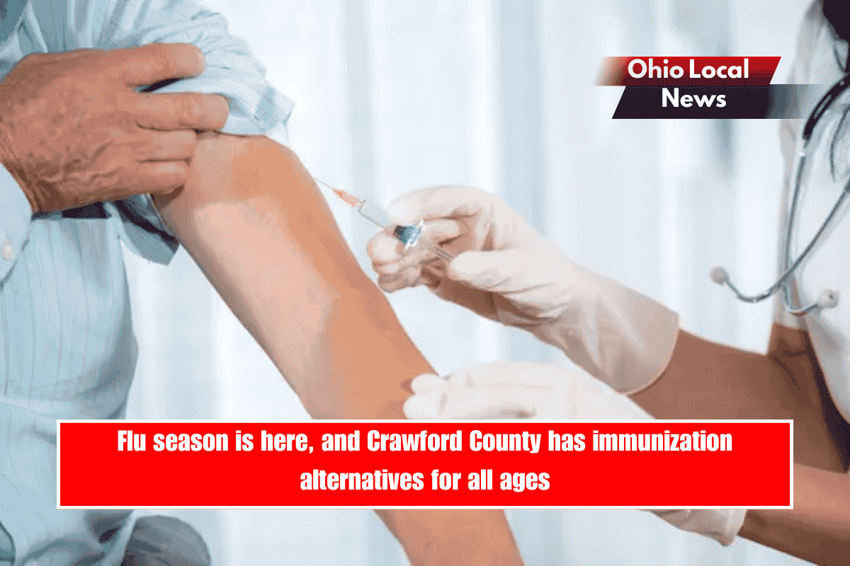 Flu season is here, and Crawford County has immunization alternatives for all ages