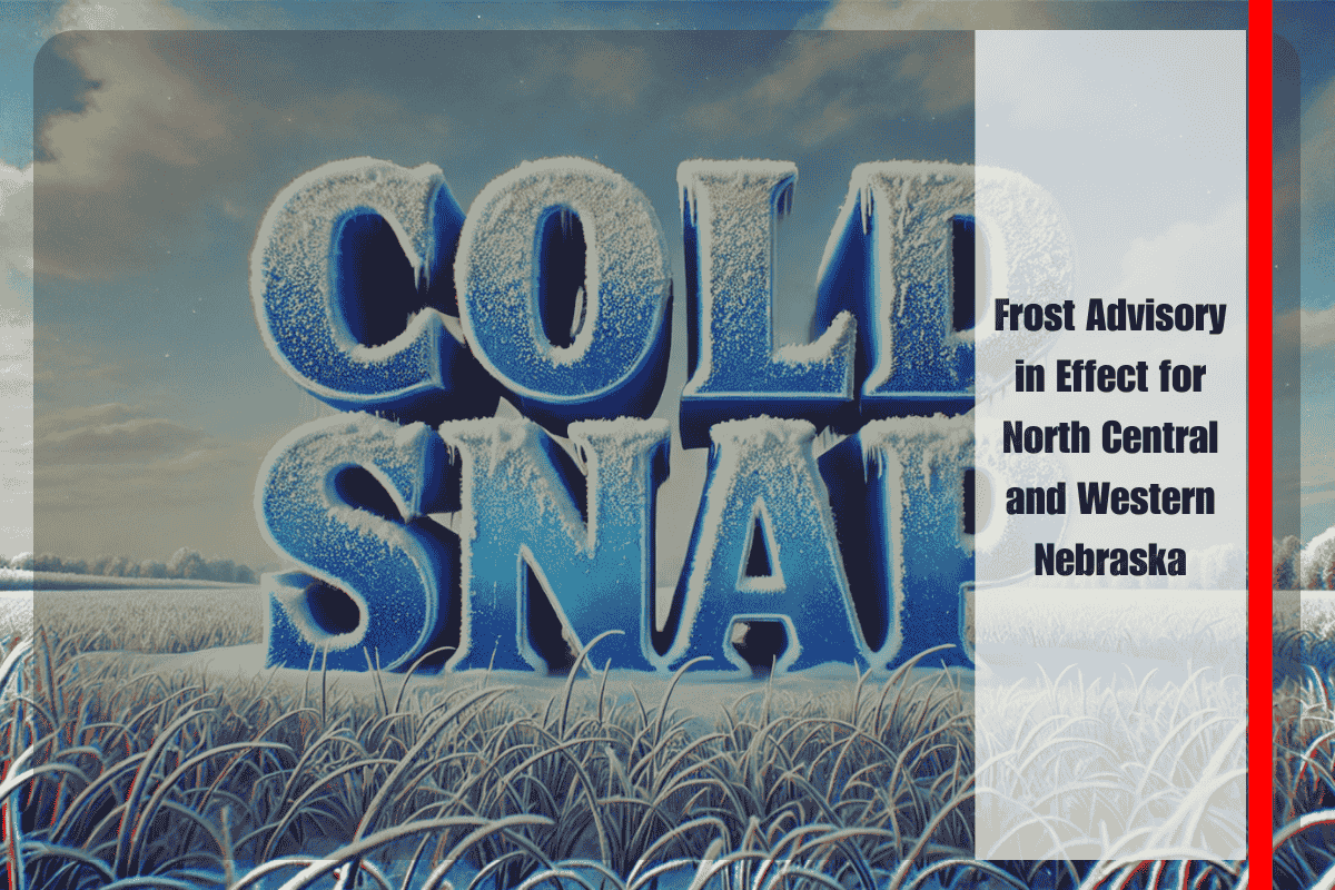 Frost Advisory in Effect for North Central and Western Nebraska