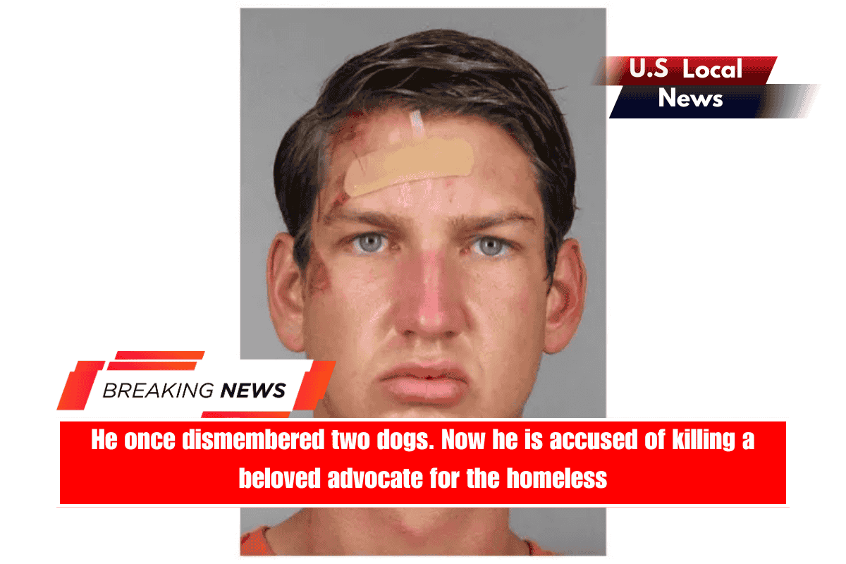 He once dismembered two dogs. Now he is accused of killing a beloved advocate for the homeless
