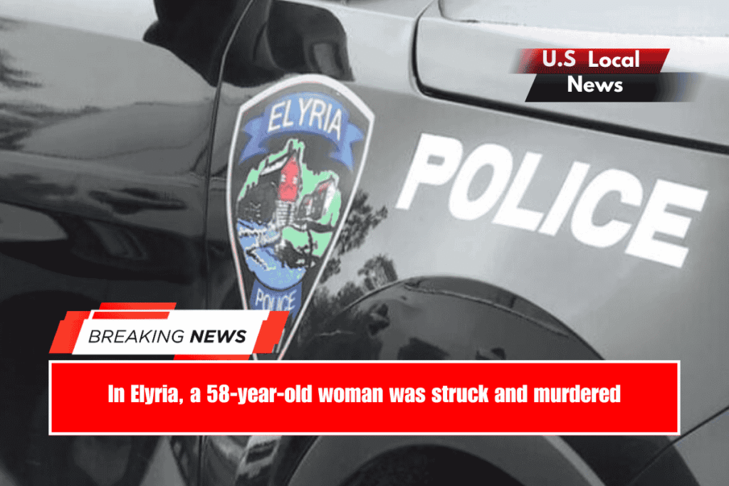 In Elyria, a 58-year-old woman was struck and murdered