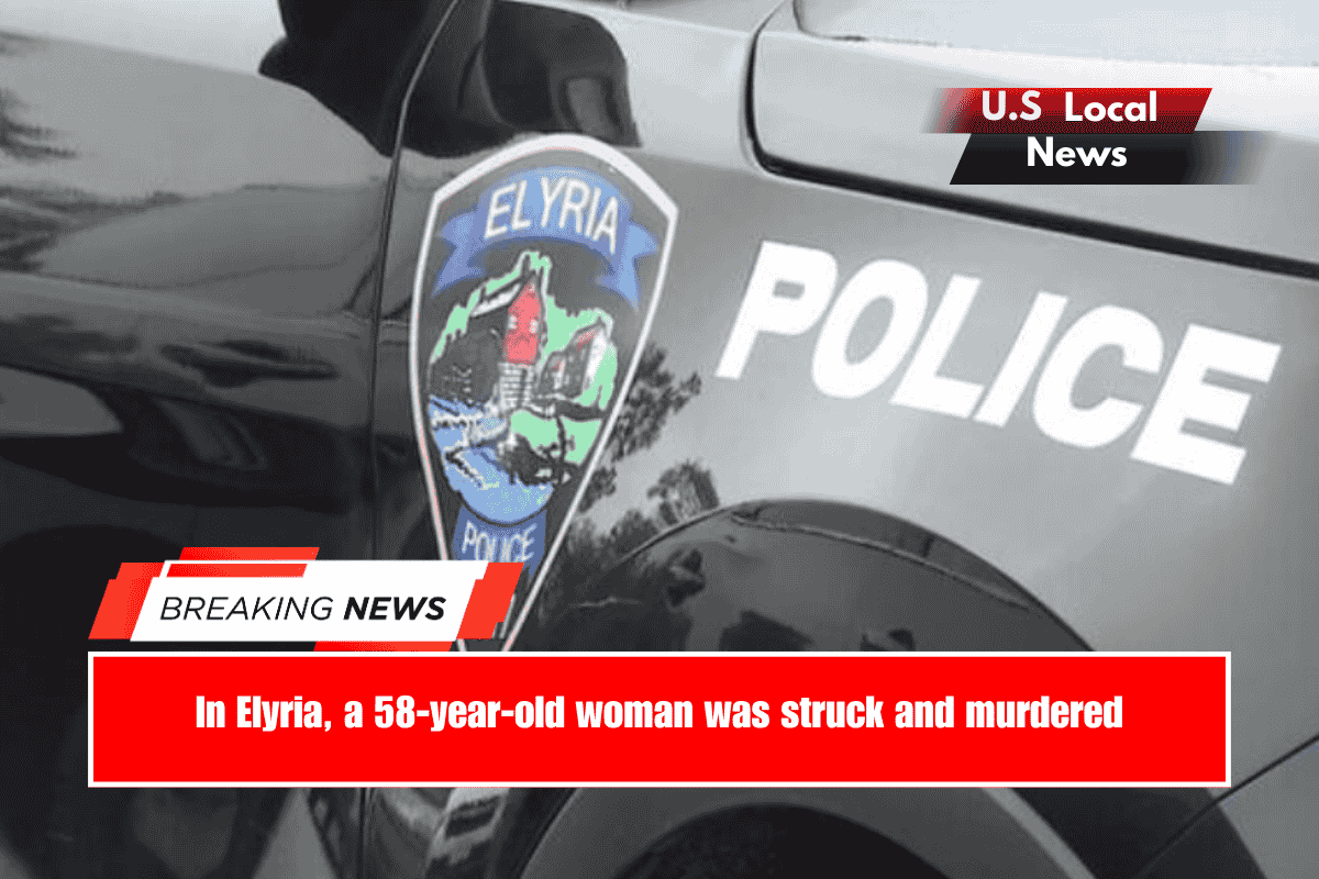 In Elyria, a 58-year-old woman was struck and murdered