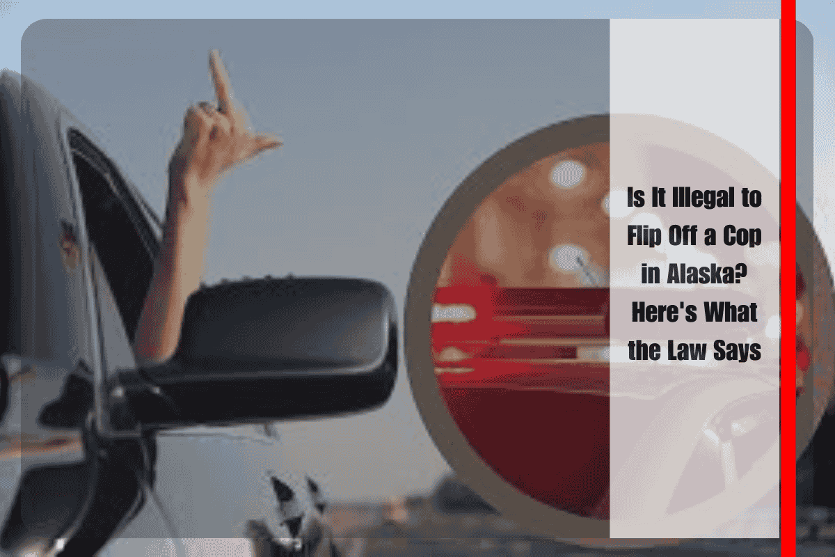 Is It Illegal to Flip Off a Cop in Alaska Here's What the Law Says
