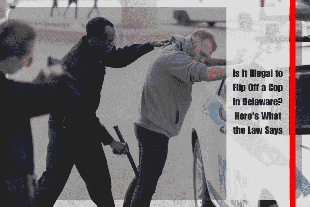 Is It Illegal to Flip Off a Cop in Delaware Here's What the Law Says