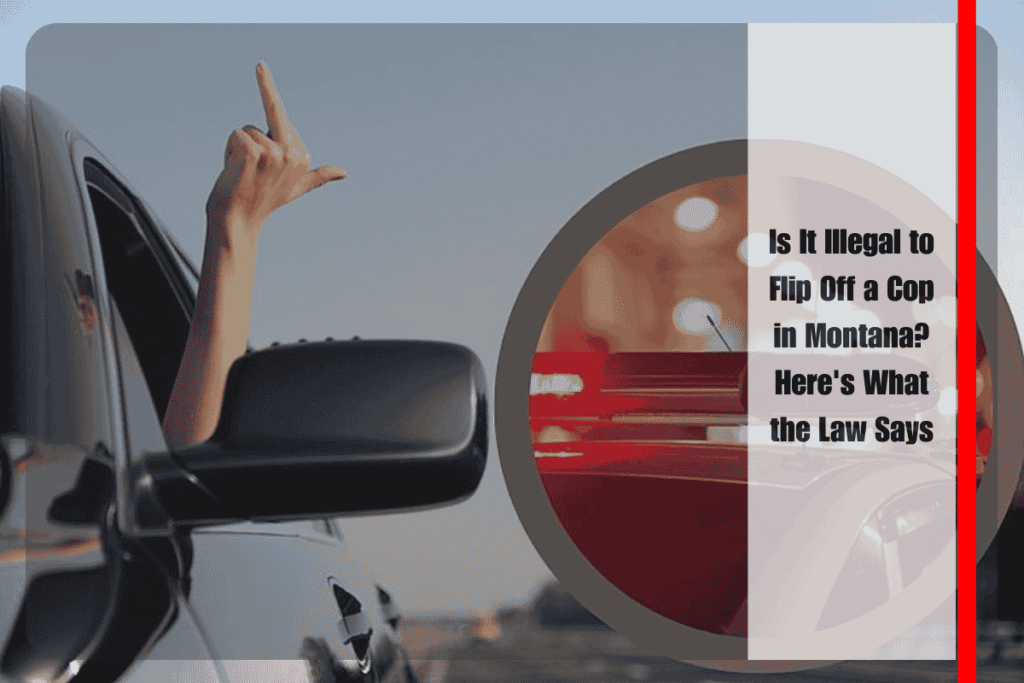 Is It Illegal to Flip Off a Cop in Montana Here's What the Law Says