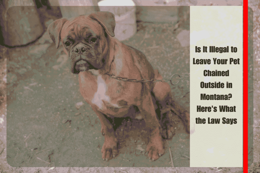 Is It Illegal to Leave Your Pet Chained Outside in Montana Here's What the Law Says
