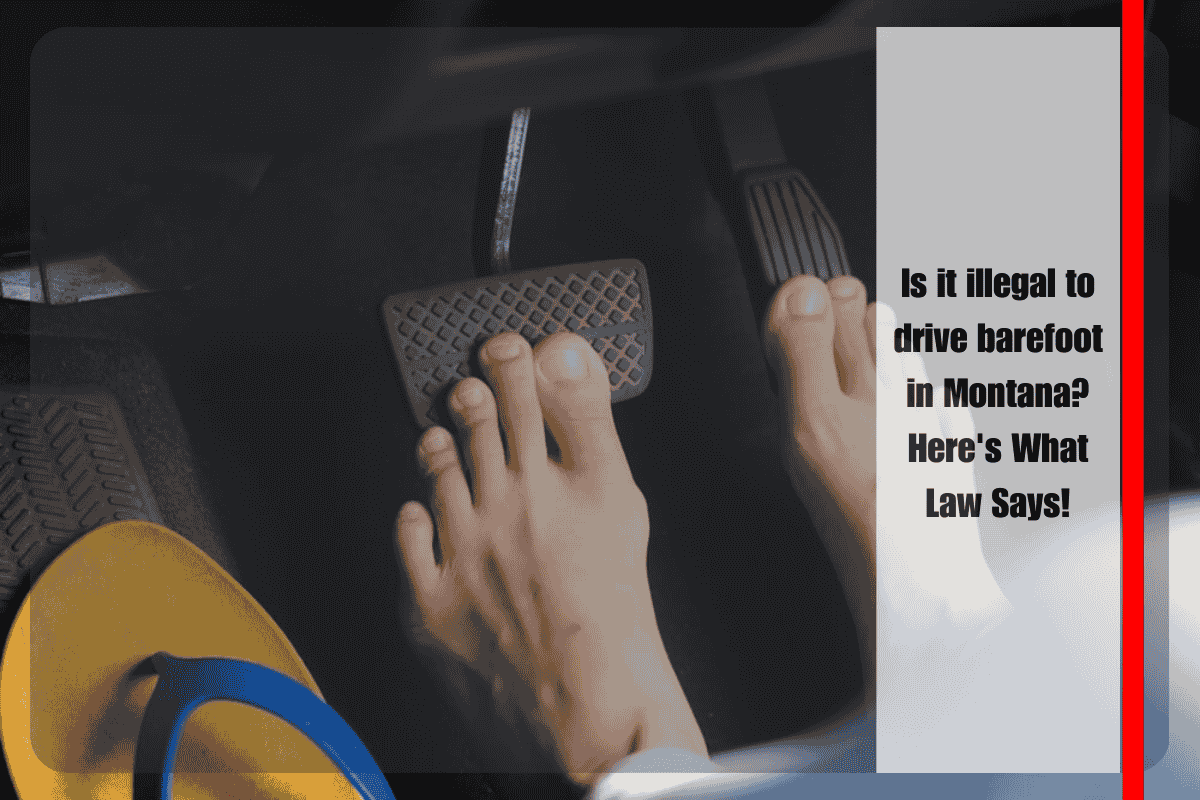 Is it illegal to drive barefoot in Montana Here's What Law Says!