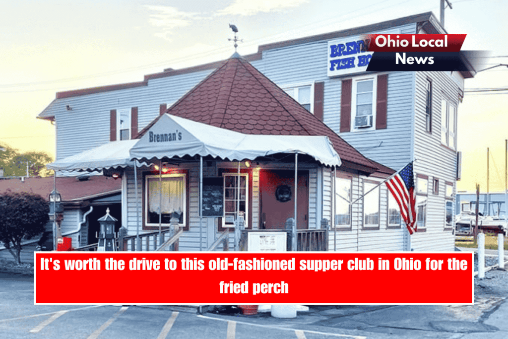 It's worth the drive to this old-fashioned supper club in Ohio for the fried perch