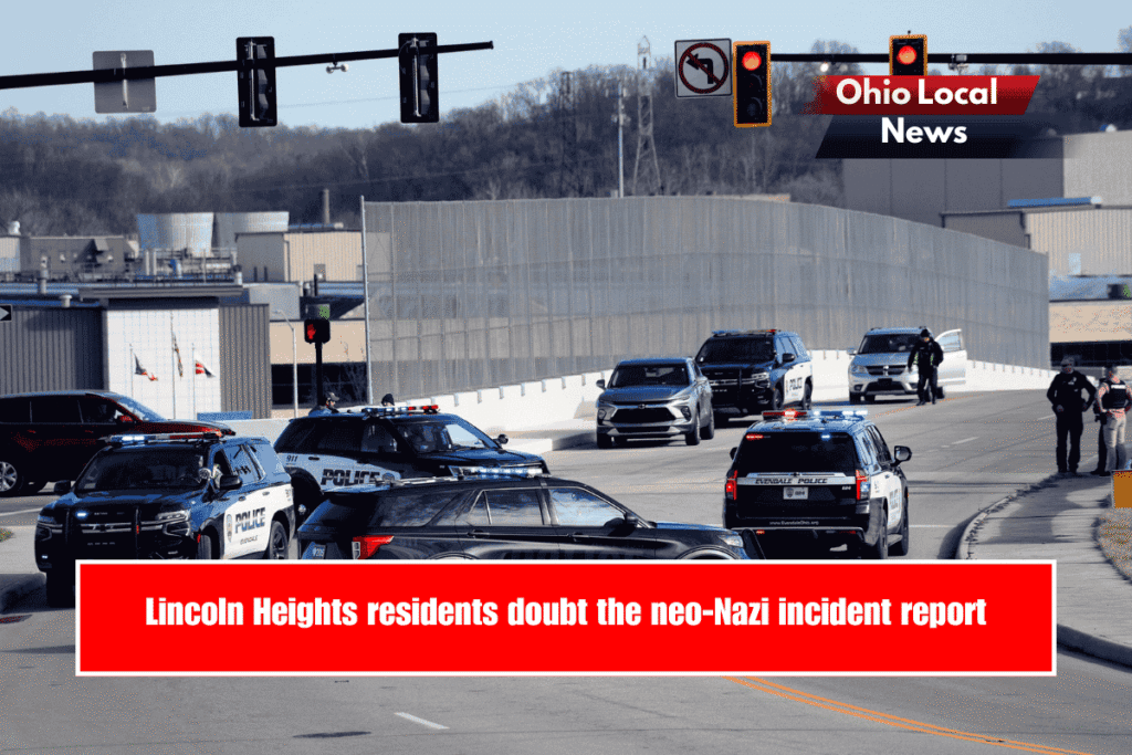 Lincoln Heights residents doubt the neo-Nazi incident report