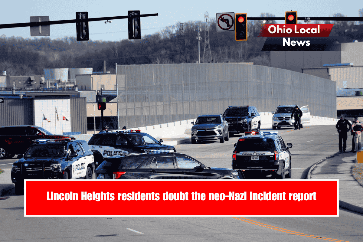 Lincoln Heights residents doubt the neo-Nazi incident report