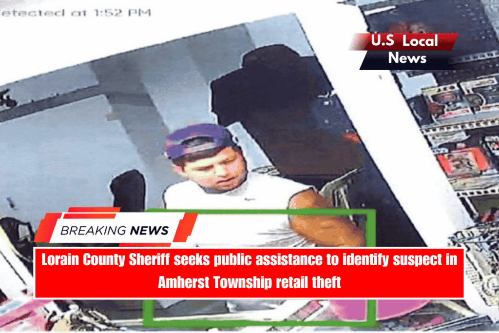 Lorain County Sheriff seeks public assistance to identify suspect in Amherst Township retail theft