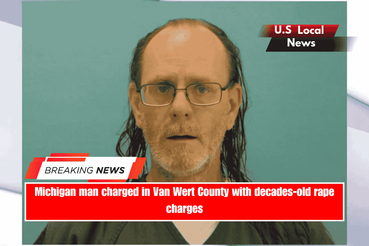 Michigan man charged in Van Wert County with decades-old rape charges