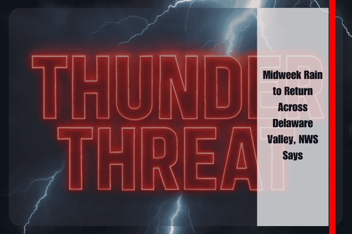 Midweek Rain to Return Across Delaware Valley, NWS Says