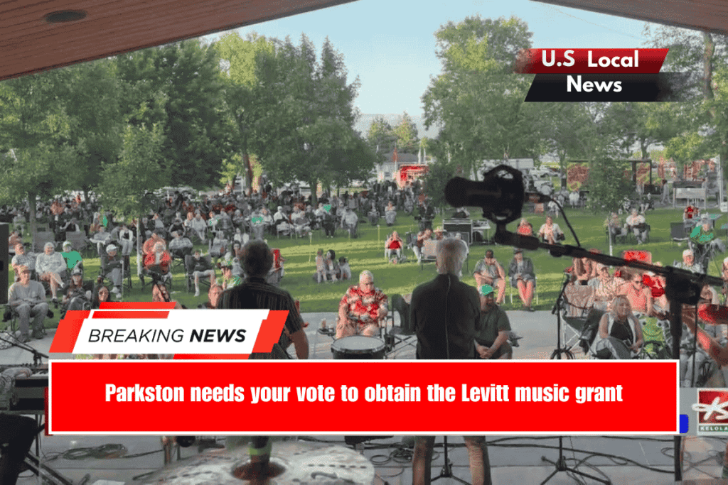 Parkston needs your vote to obtain the Levitt music grant