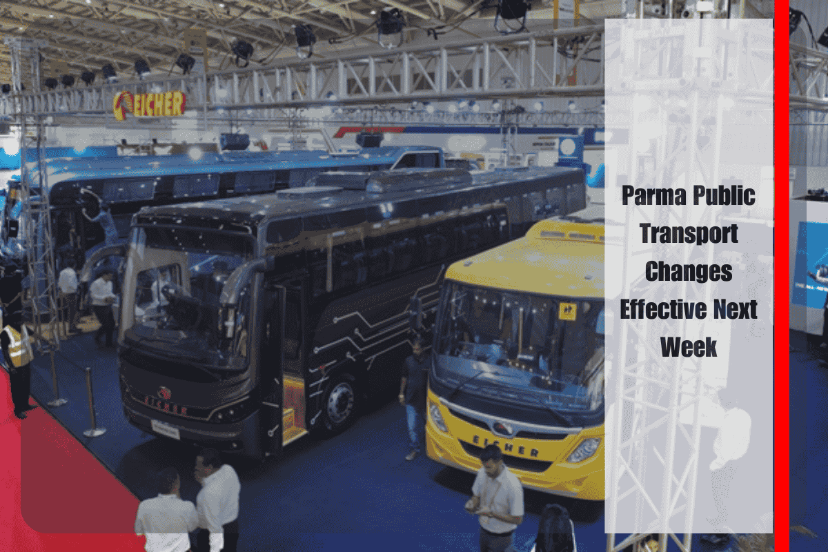 Parma Public Transport Changes Effective Next Week