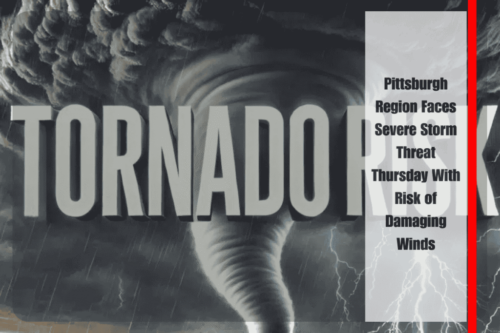 Pittsburgh Region Faces Severe Storm Threat Thursday With Risk of Damaging Winds