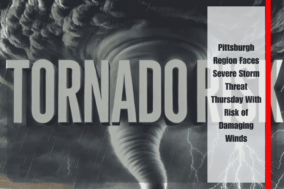 Pittsburgh Region Faces Severe Storm Threat Thursday With Risk of Damaging Winds