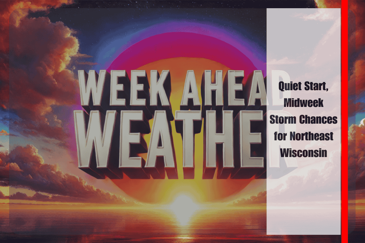 Quiet Start, Midweek Storm Chances for Northeast Wisconsin