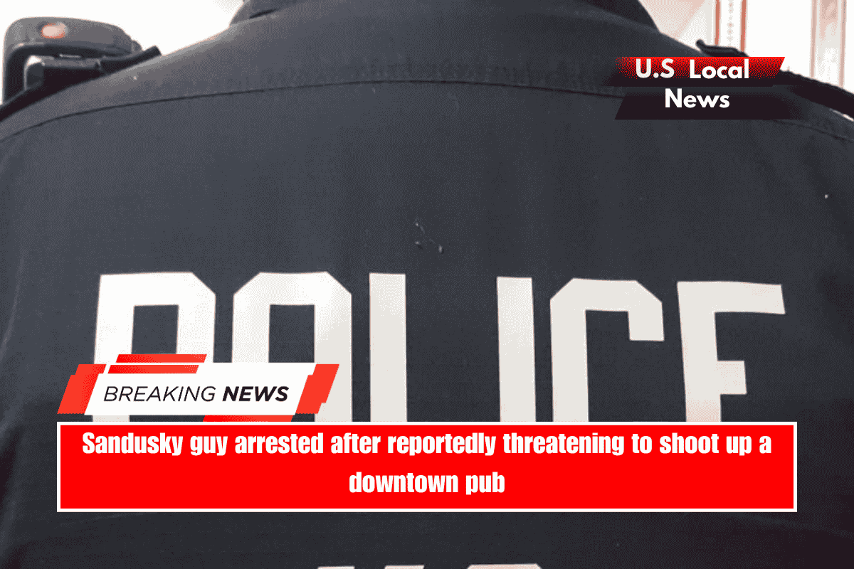 Sandusky guy arrested after reportedly threatening to shoot up a downtown pub