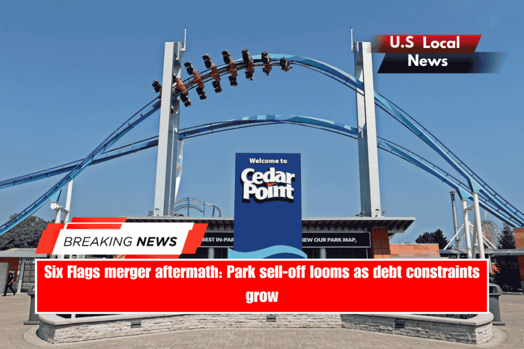 Six Flags merger aftermath Park sell-off looms as debt constraints grow
