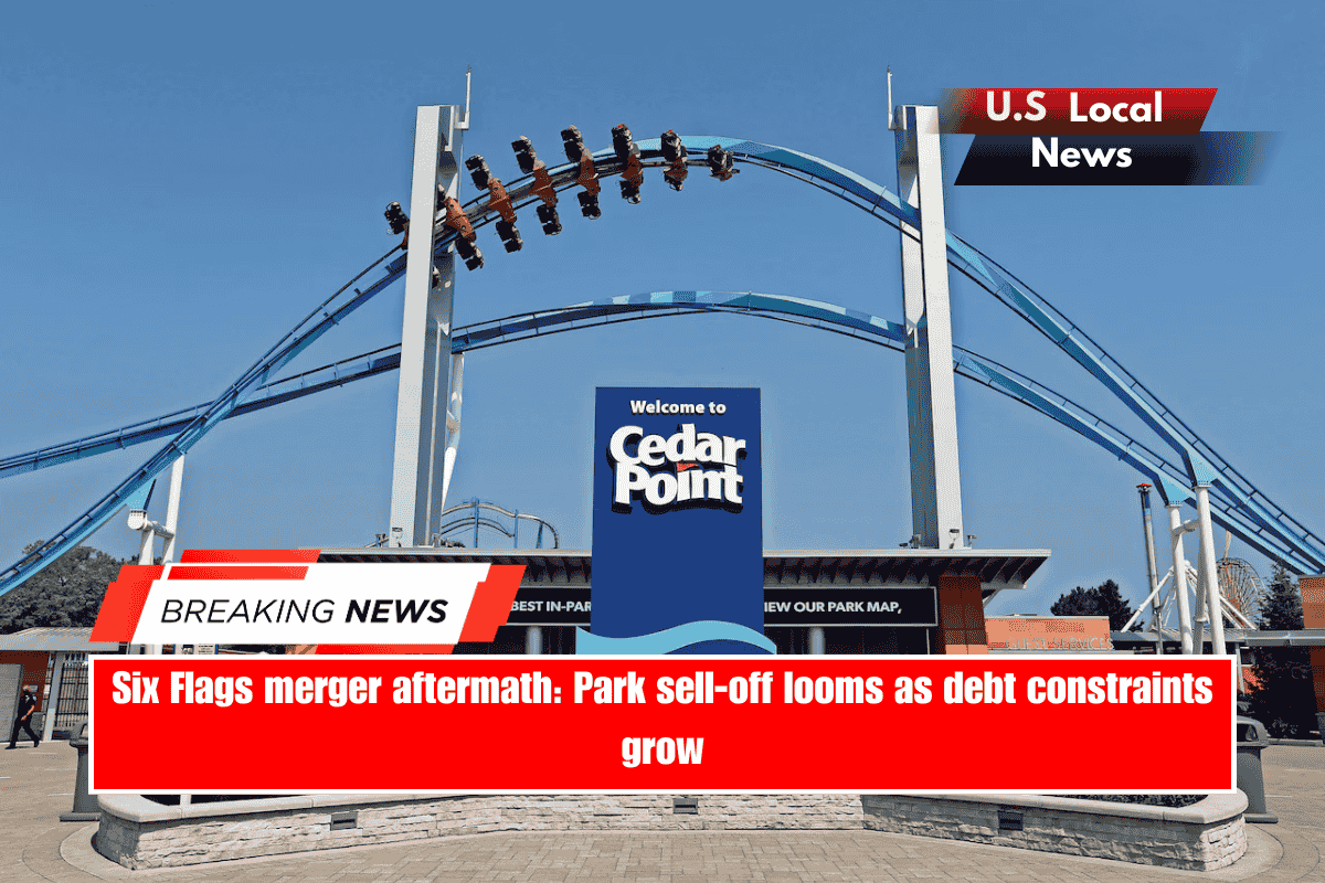 Six Flags merger aftermath Park sell-off looms as debt constraints grow