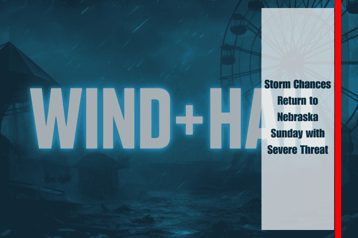 Storm Chances Return to Nebraska Sunday with Severe Threat