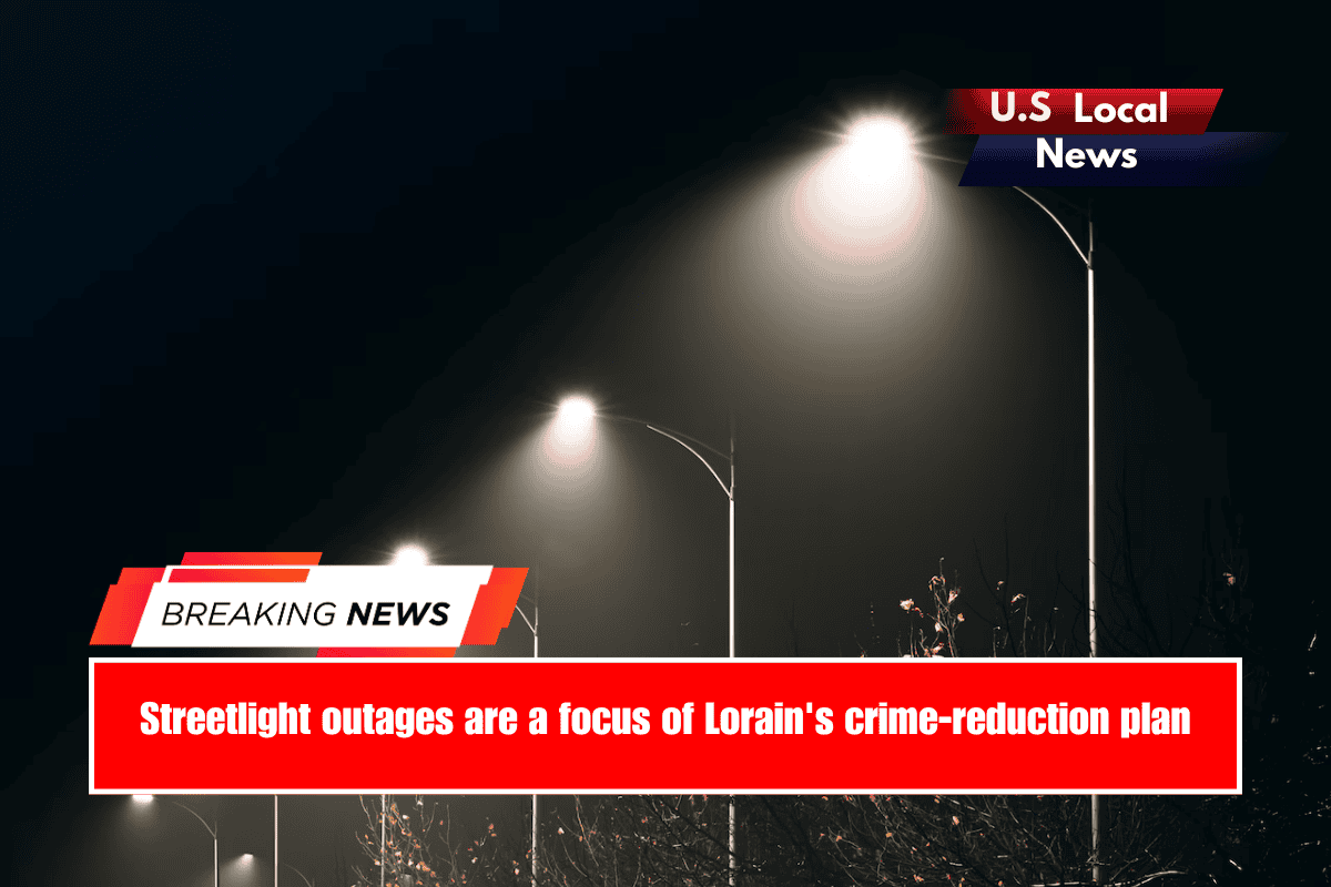 Streetlight outages are a focus of Lorain's crime-reduction plan
