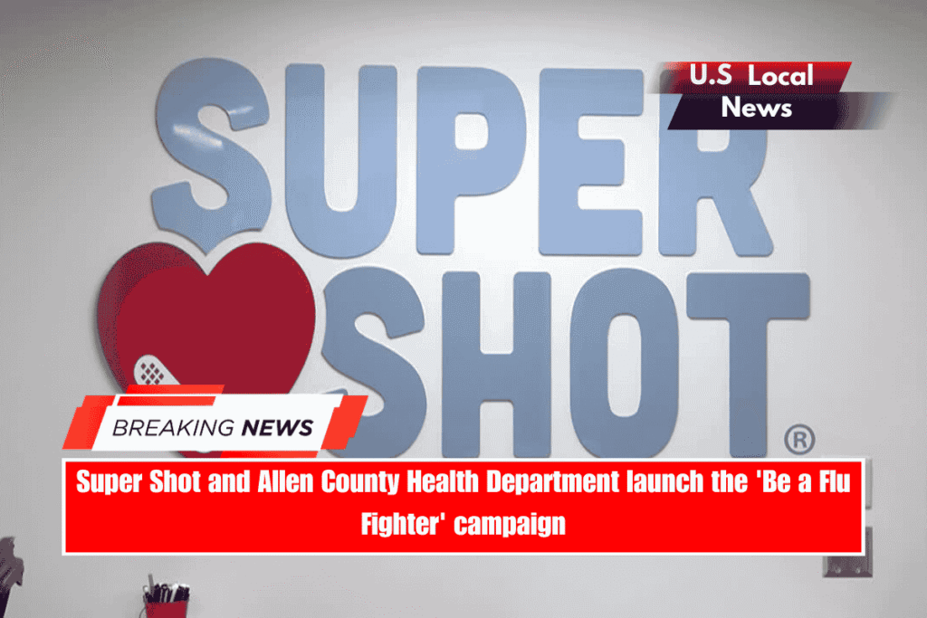 Super Shot and Allen County Health Department launch the 'Be a Flu Fighter' campaign