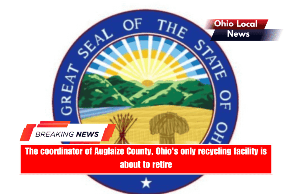 The coordinator of Auglaize County, Ohio's only recycling facility is about to retire