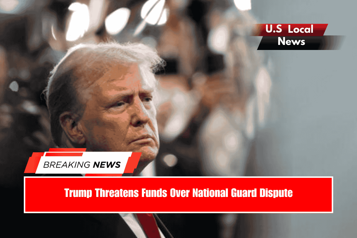 Trump Threatens Funds Over National Guard Dispute