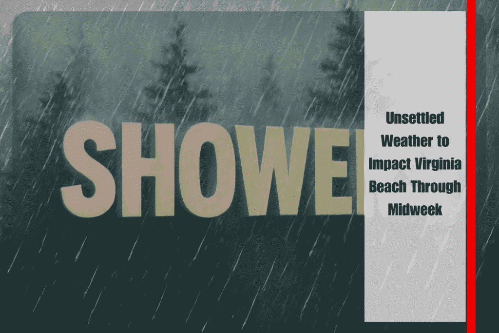 Unsettled Weather to Impact Virginia Beach Through Midweek